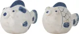 Набор для специй Bloomingville Fugu, 2 шт., керамика, синяя — фото 2