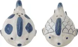 Набор для специй Bloomingville Fugu, 2 шт., керамика, синяя — фото 4