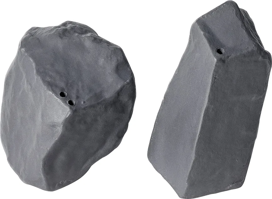 Солонка и перечница Cmielow Design Studio Rock Salt, фарфор