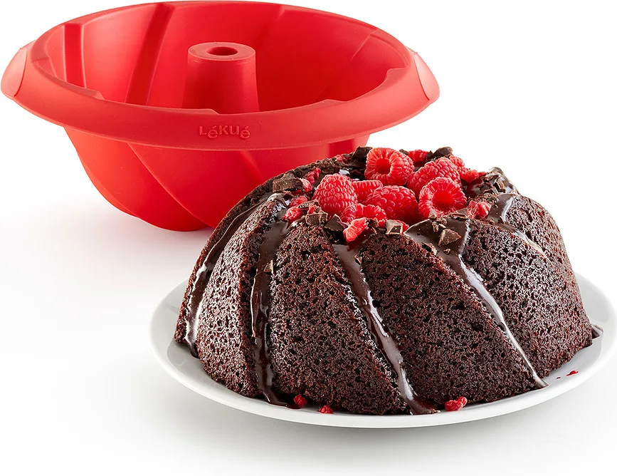 Форма для запекания Lekue Forma do babki Savarin, круглая, силикон, 20 см