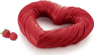 Форма для запекания Silikomart Forma do ciasta Heartbeat, круглая, силикон, 25 см