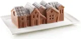 Форма для запекания Silikomart Forma do ciasta na zimno Winter Village, овальная, силикон, 21,8 8,8 см — фото 6