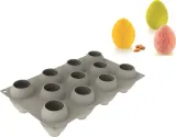 Форма для запекания Silikomart Forma do ciastek Egg Hunt, круглая, силикон, 5,3 см — фото 2