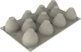 Форма для запекания Silikomart Forma do ciastek Egg Hunt, круглая, силикон, 5,3 см — фото 4