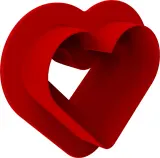 Форма для запекания Silikomart Forma do ciastek Love Story, овальная, силикон, 8 6,6 см — фото 3