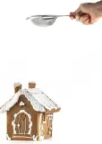 Форма для запекания Silikomart Hsh 01 Home Sweet Home chatka z piernika, овальная, силикон, 18 11,5 см — фото 4