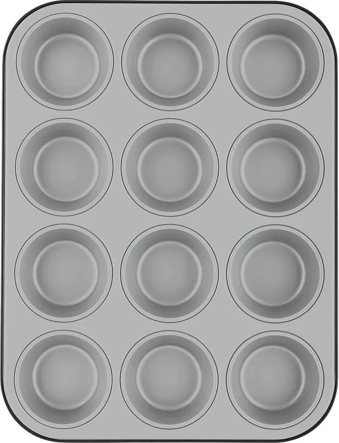 Форма для запекания Ballarini Forma do 12 muffinow Patisserie 27 x, овальная, нержавеющая сталь, 35 27 см