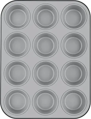 Форма для запекания Ballarini Forma do 12 muffinow Patisserie 27 x, овальная, нержавеющая сталь, 35 27 см