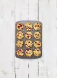Форма для запекания Birkmann Forma do muffinow Easy Baking 12 ciastek, овальная, нержавеющая сталь, 37 26 см — фото 1
