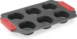 Форма для запекания Lekue Forma do 6 muffinow z nieprzywierajaca powloka, овальная, нержавеющая сталь, 31 18 см — фото 1