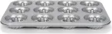 Форма для запекания Patisse Forma do 12 minibabek z dziurka Silver-Top, овальная, нержавеющая сталь, 35 26 см — фото 2