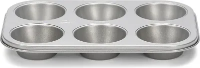 Форма для запекания Patisse Forma do 6 muffinow Silver-Top, круглая, нержавеющая сталь, 27 см