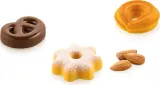 Форма для запекания Silikomart Danish Cookies, круглая, силикон, 4,7 см — фото 1