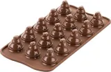 Форма для запекания Silikomart Forma do ciastek Choco Trees, круглая, силикон, 2,8 см — фото 1