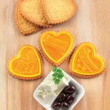 Форма для запекания Silikomart Forma do ciastek Ckc06 Cookie Love Slim, круглая, силикон — фото 6