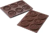 Форма для запекания Silikomart Forma do ciastek DUBEL Ckc05 Cookie Dolce Vita Slim, круглая, силикон — фото 5