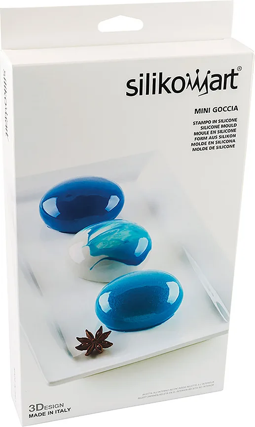 Форма для запекания Silikomart Forma do ciastek Goccia, круглая, силикон