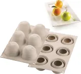Форма для запекания Silikomart Forma do ciastek Ispirazioni di Frutta, круглая, силикон — фото 3