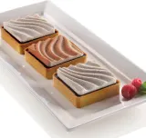 Форма для запекания Silikomart Forma do ciastek Kit Tarte Sand, квадратная, силикон, 6,7 см — фото 3