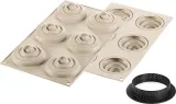 Форма для запекания Silikomart Forma do ciastek Kit Tarte Twist, круглая, силикон — фото 2