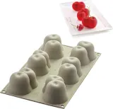 Форма для запекания Silikomart Forma do ciastek Rosso Ciliegia, круглая, силикон — фото 3