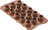 Форма для запекания Silikomart Forma do ciastek Scg056 Mr and Mrs Brown, круглая, силикон — фото 2