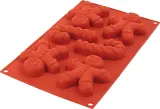 Форма для запекания Silikomart Forma do ciastek Sf106 Gingerbread Man, круглая, силикон, 0,4 см — фото 2