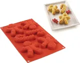 Форма для запекания Silikomart Forma do ciastek Sf106 Gingerbread Man, круглая, силикон, 0,4 см — фото 3