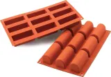 Форма для запекания Silikomart Forma do ciastek Sf130 Midi Buche, круглая, силикон — фото 2