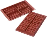 Форма для запекания Silikomart Forma do gofrow Sf155 Waffel Classic, круглая, силикон — фото 2
