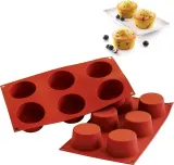 Форма для запекания Silikomart Forma do muffinow Sf102 Medium Muffin, круглая, силикон — фото 1