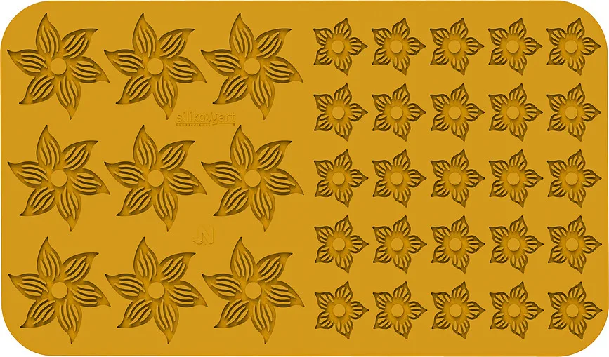 Форма для запекания Silikomart Forma do przystawek Botanica, круглая, силикон, 4,6 см
