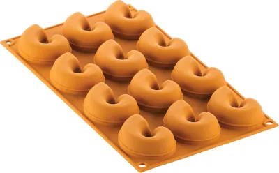 Форма для запекания Silikomart Forma do przystawek Polpo, круглая, силикон, 5,5 см