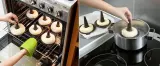 Форма для запекания Lekue Forma do bajgli, круглая, силикон, 13,5 см, 6 шт. — фото 3