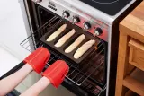 Форма для запекания Lekue Forma do pieczenia minibagietek perforowana, круглая, силикон, 20 см — фото 2