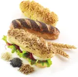 Форма для запекания Silikomart Forma do bulek do hot dogow Baguette Bread, овальная, силикон, 17 5,5 см — фото 2