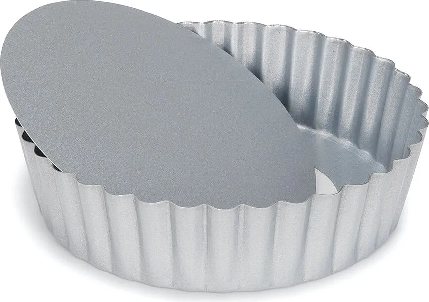 Форма для запекания Patisse Forma do quiche Silver-Top wysoka, круглая, нержавеющая сталь, 25 см