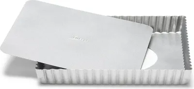 Форма для запекания patisse forma do quiche silver-top kwadratowa 21 x, квадратная, нержавеющая сталь · арт. fabr P-03566