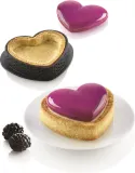 Форма для запекания Silikomart Forma do tarty Petit Amour, овальная, силикон, 6,6 5,5 см — фото 7