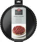 Форма для запекания Tala Forma do pieczenia tart i ciast owocowych Performance, круглая, нержавеющая сталь, 28 см — фото 1