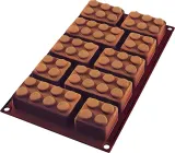 Форма для запекания Silikomart Forma do czekoladek Choco Block, круглая, силикон — фото 2