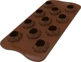 Форма для запекания Silikomart Forma do czekoladek Choco Delica Scg061, круглая, силикон — фото 1