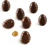 Форма для запекания Silikomart Forma do czekoladek Choco Spiral, круглая, силикон — фото 2