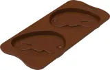 Форма для запекания Silikomart Forma do czekoladek Choco Uovo, овальная, силикон, 1,8 11,3 см — фото 1