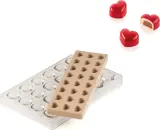 Форма для запекания Silikomart Forma do czekoladek Kit Cuore 01, овальная, силикон, 3,5 2,7 см — фото 1