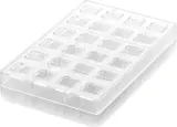 Форма для запекания Silikomart Forma do czekoladek Kit Quadro 01, квадратная, силикон, 2,5 см — фото 6