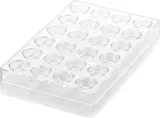 Форма для запекания Silikomart Forma do czekoladek Kit Semisfera 01, круглая, силикон, 3,1 см — фото 1