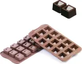 Форма для запекания Silikomart Forma do czekoladek Scg02 Cubo, круглая, силикон — фото 1