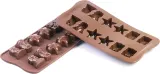 Форма для запекания Silikomart Forma do czekoladek Scg06 Christmas, круглая, силикон — фото 3