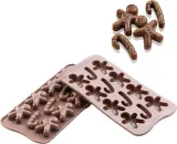 Форма для запекания Silikomart Forma do czekoladek Scg12 Mr Ginger, круглая, силикон — фото 2